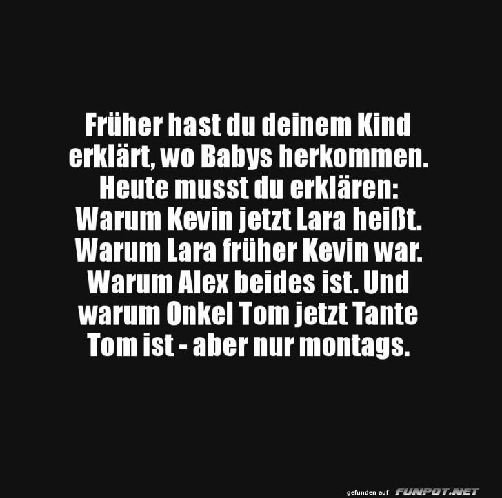 Wenn Erklärungen komplizierter werden