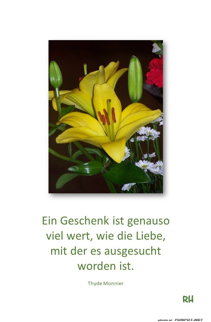 Ein Geschenk ist genauso