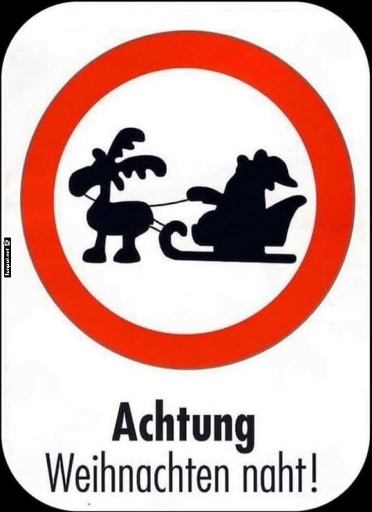 Vorsicht, Rentier auf der �berholspur!