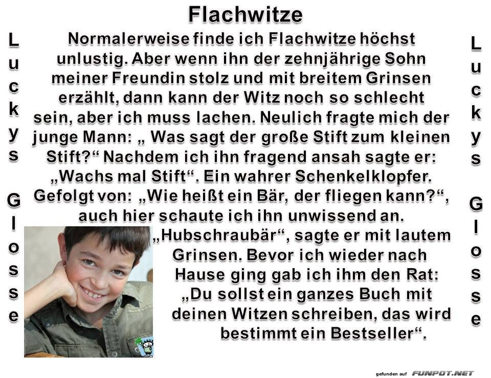 Der kleine Flachwitz-Meister