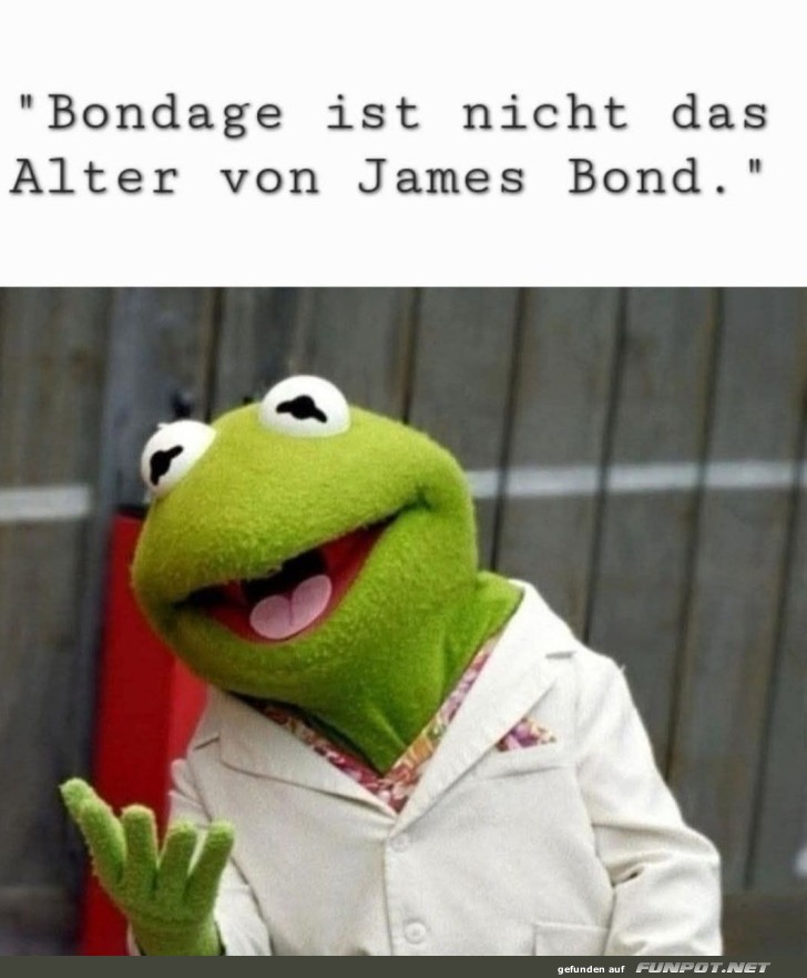 Frosch enth�llt James Bond Geheimnis!