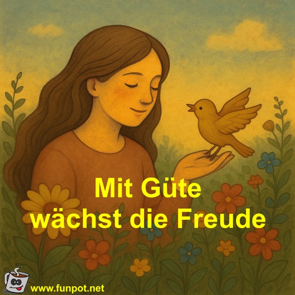 Mit G�te w�chst die Freude