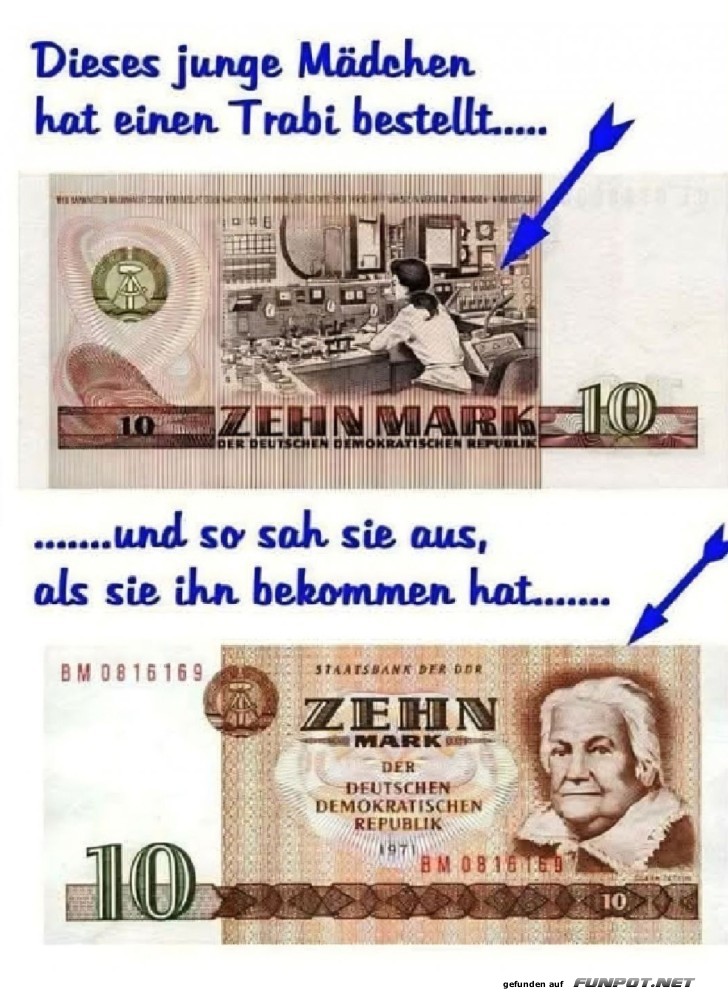 Warten auf den Trabi, Version Ewigkeit