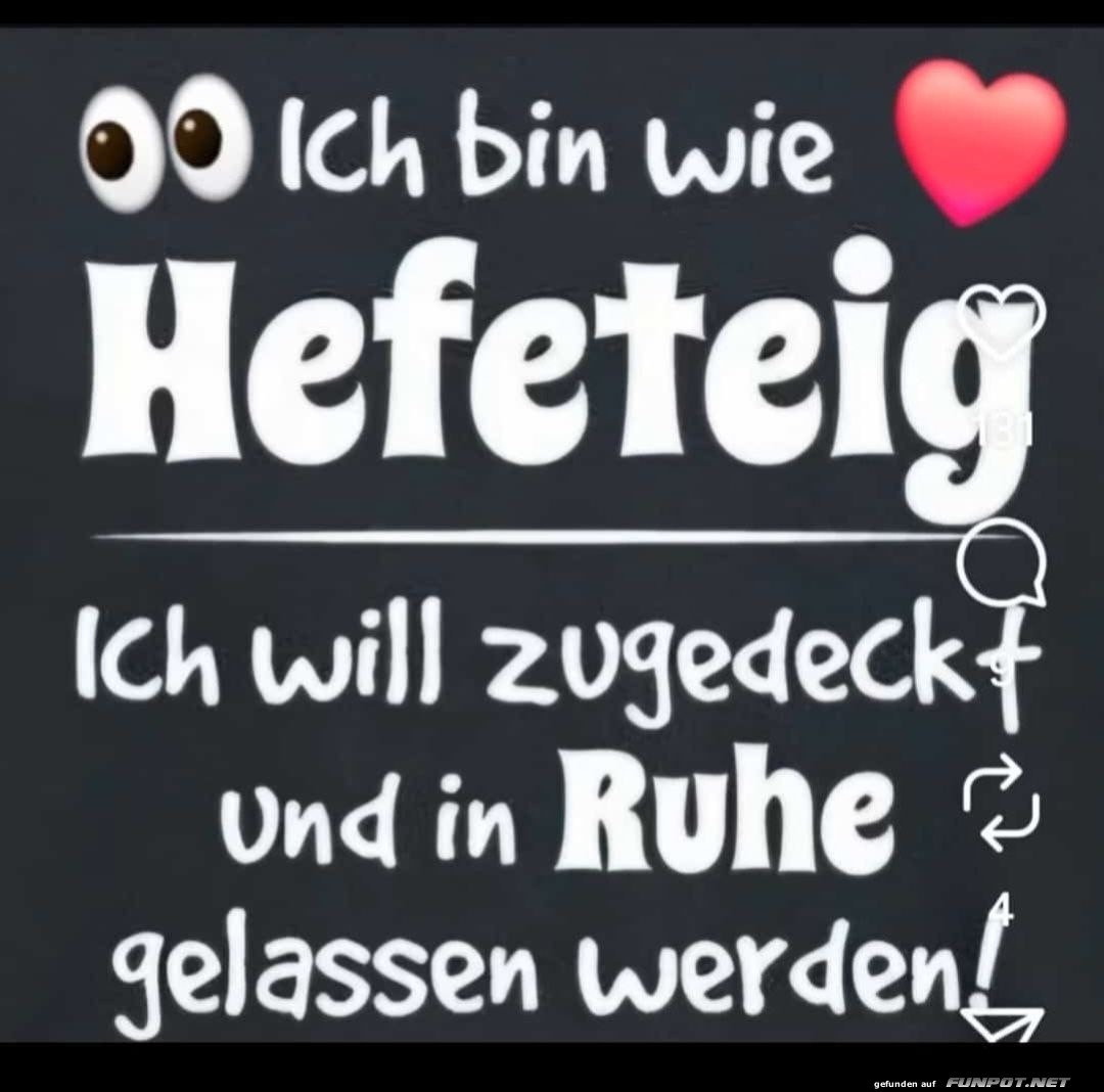 Sonntagsmodus: Hefeteig-Level erreicht!