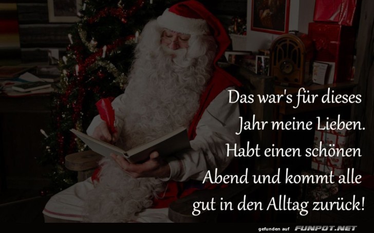 Weihnachtsurlaub mal anders!
