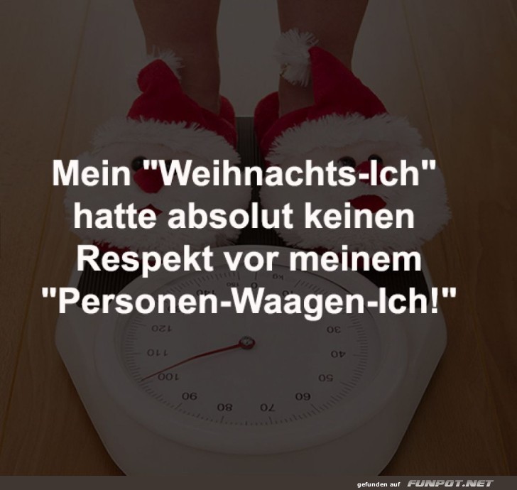Weihnachtswaage: Die wahre Winterwahrheit!