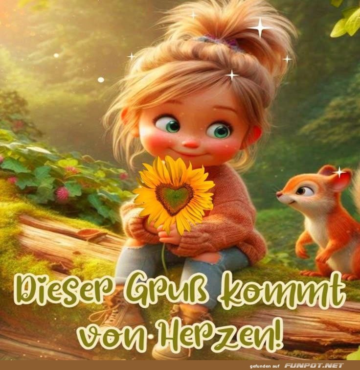 Knuddelige Gr��e aus dem M�rchenwald