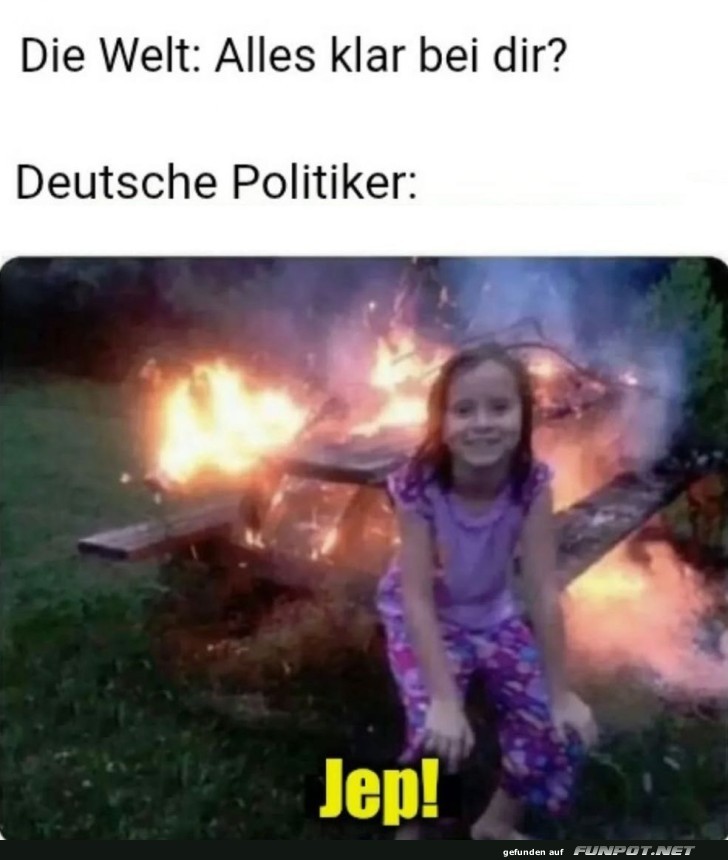 Politik mit Feuer und Flamme