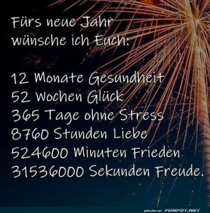 Silvester-Countdown mal anders!