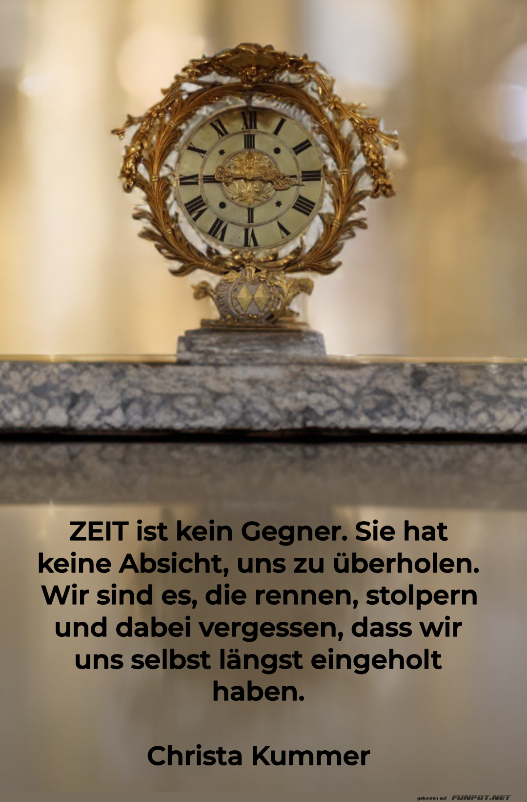 zeit ist kein gegner