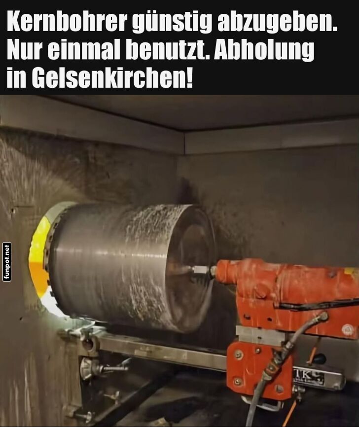 Erschwingliche Kernbohrer-R�ckgabe!