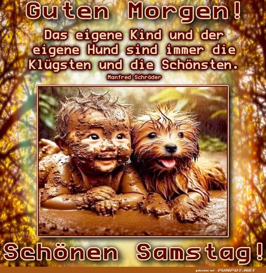 Schlamm-Spa� am Samstagmorgen