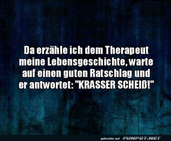 Therapeutischer �berraschungsmoment