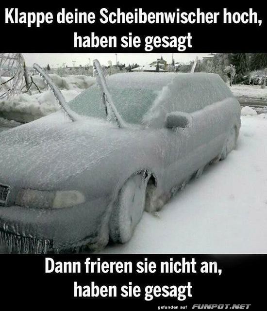 Scheibenwischer-Strategie, die eingefroren ist!