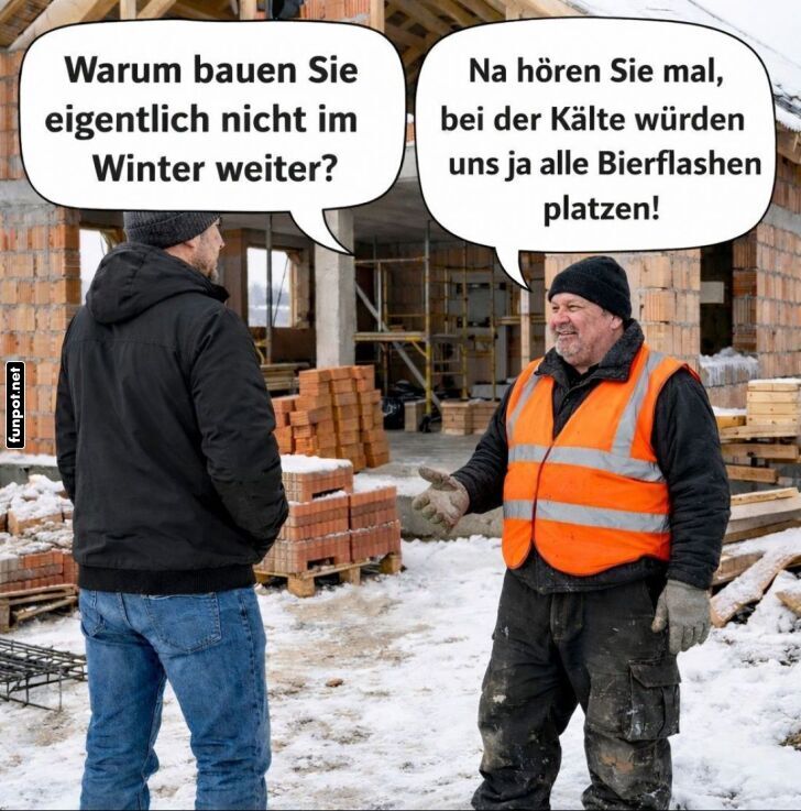 Baustopp wegen platzender Bierflaschen!