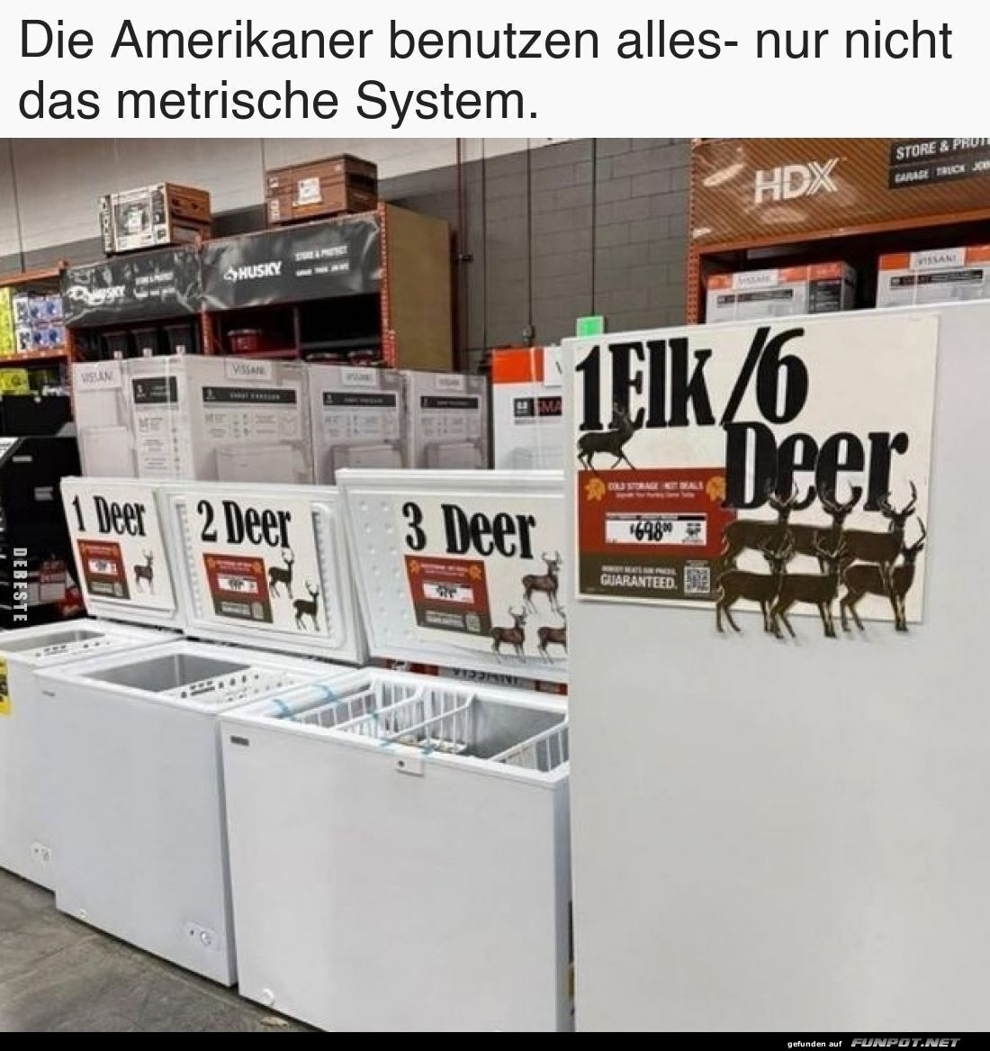 Wildwechsel im Gefrierschrank