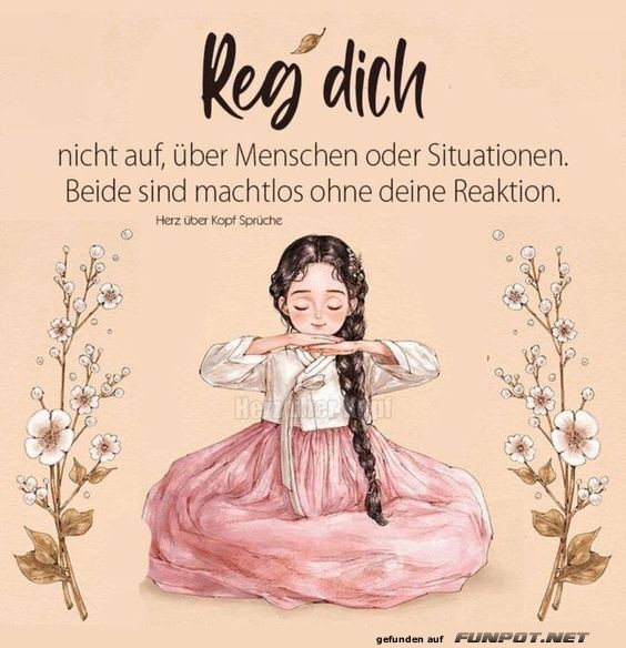 Reg dich nicht auf