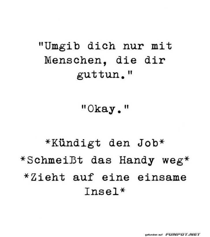 Gro�er Plan zum Minimalismus