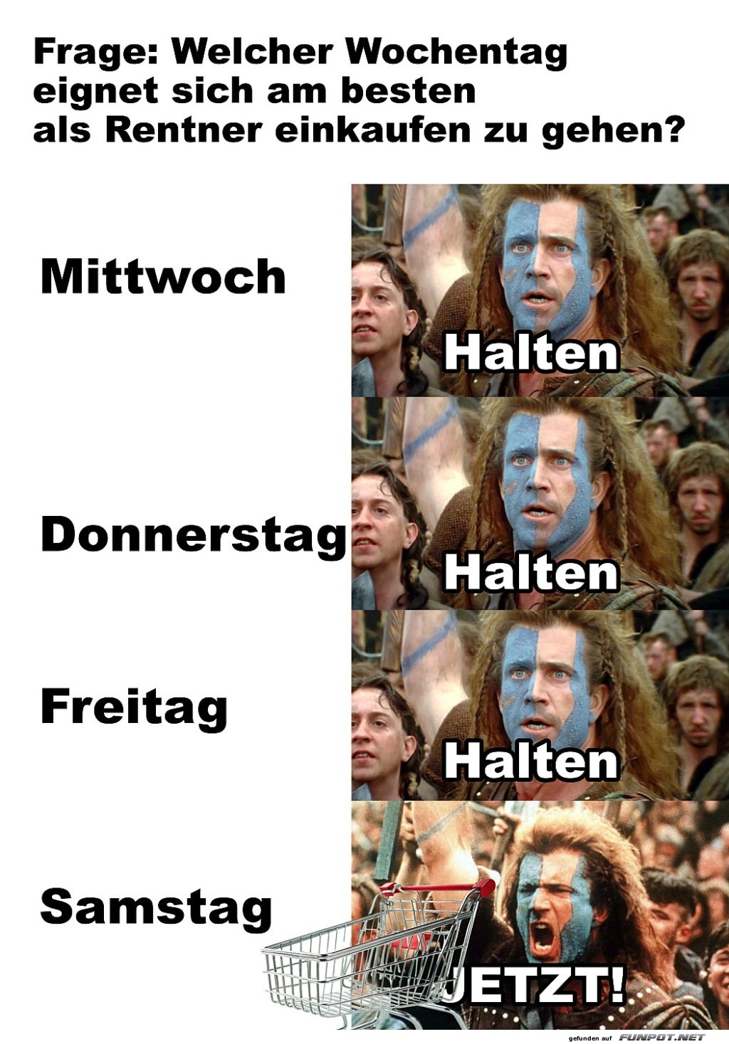 Wann Rentner einkaufen gehen sollten