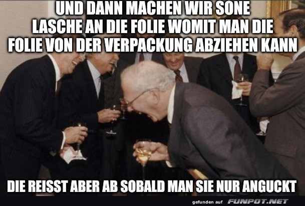 Geniale Verpackungsidee trifft Realit�t