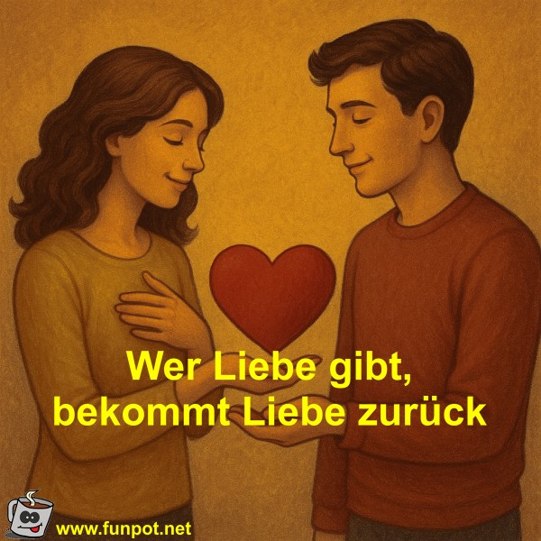 Wer Liebe gibt, bekommt Liebe zur�ck
