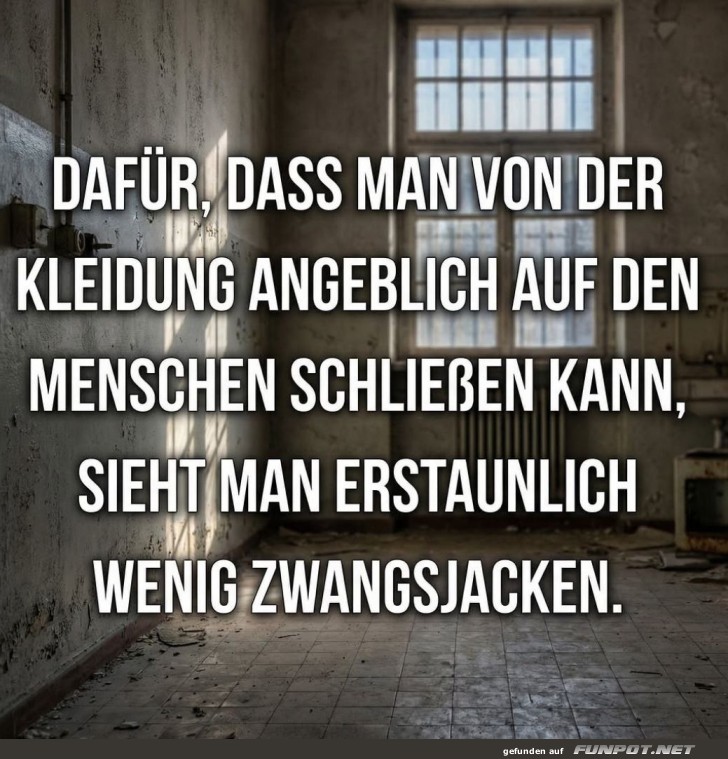 Kleider machen Leute?