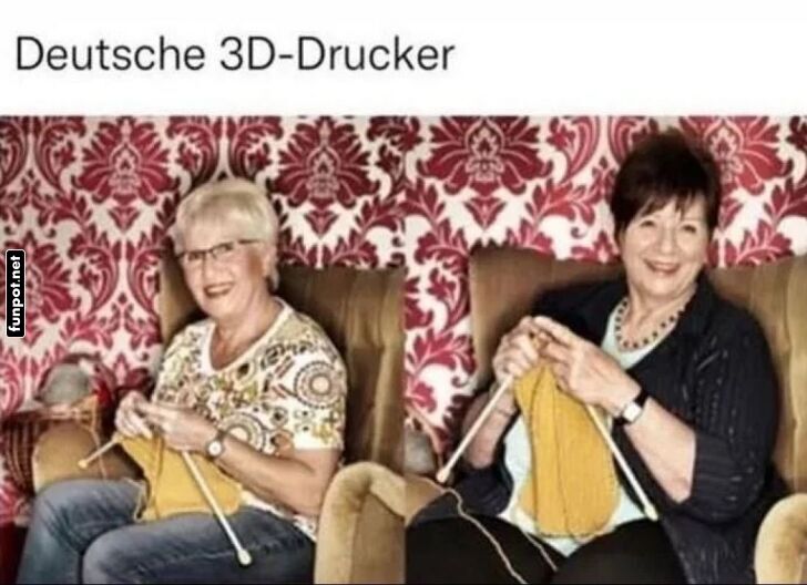 Wenn Omas die 3D-Drucker rocken!