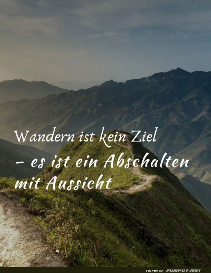 Wandern: Mehr als nur Schritte z�hlen