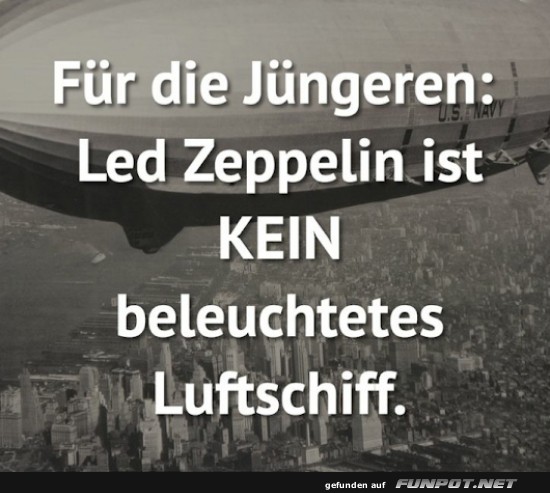 Luftschiff-�berraschung f�r Musikfans!