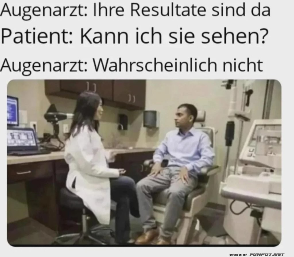 Augenarzt-Kom�die: Ungesehen viel gelacht!