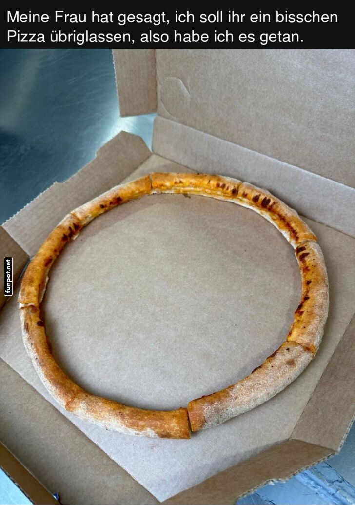 Der ultimative Pizzarand-Champion