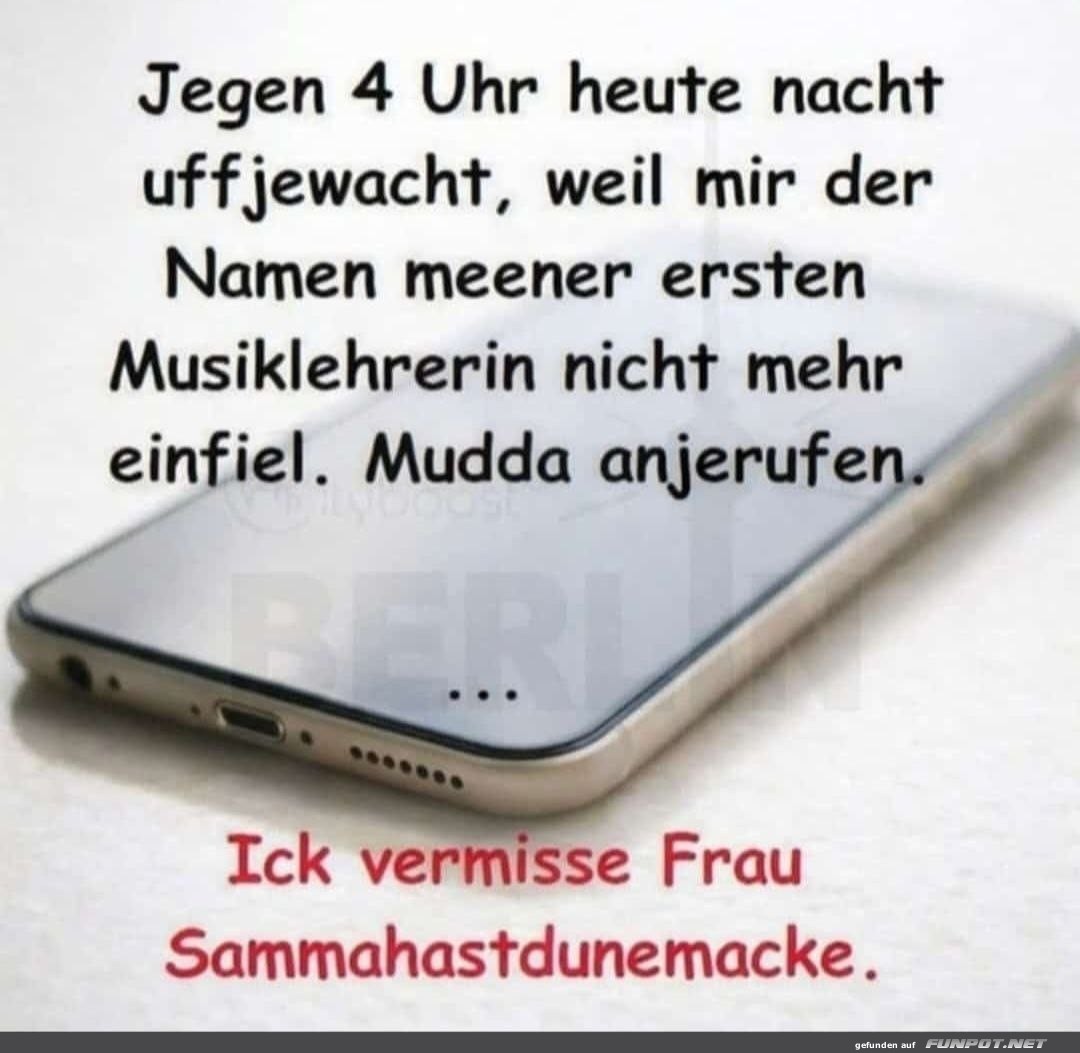 Wenn der Musiklehrer zum Nachtgespenst wird