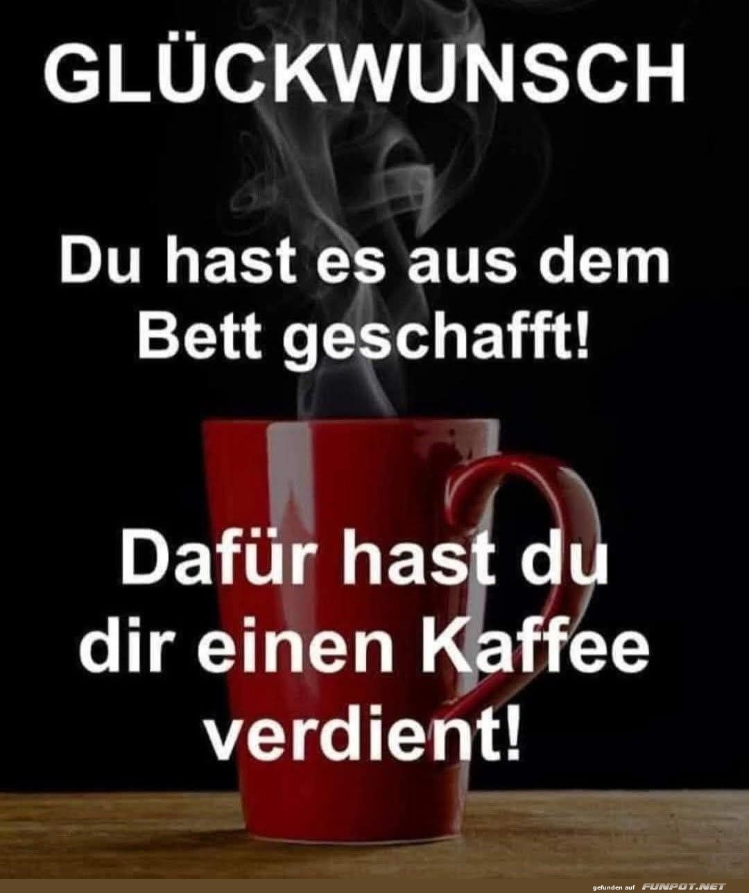 Kaffee-Olympics: Goldmedaille fürs Aufstehen!