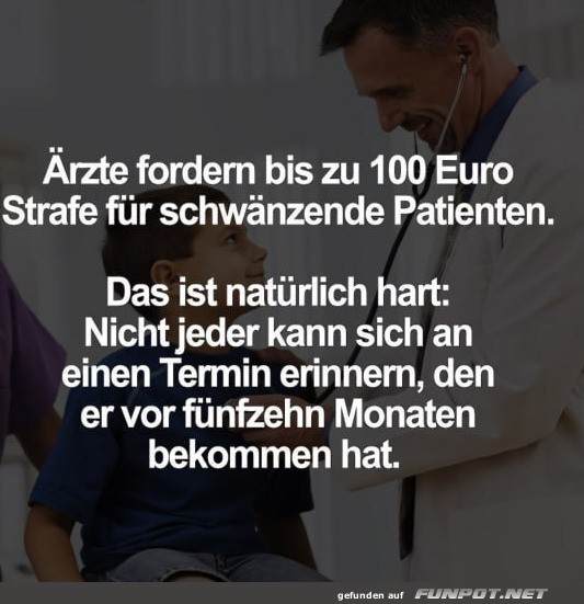 Termin-Verchecker im Arzt-Wartezimmer