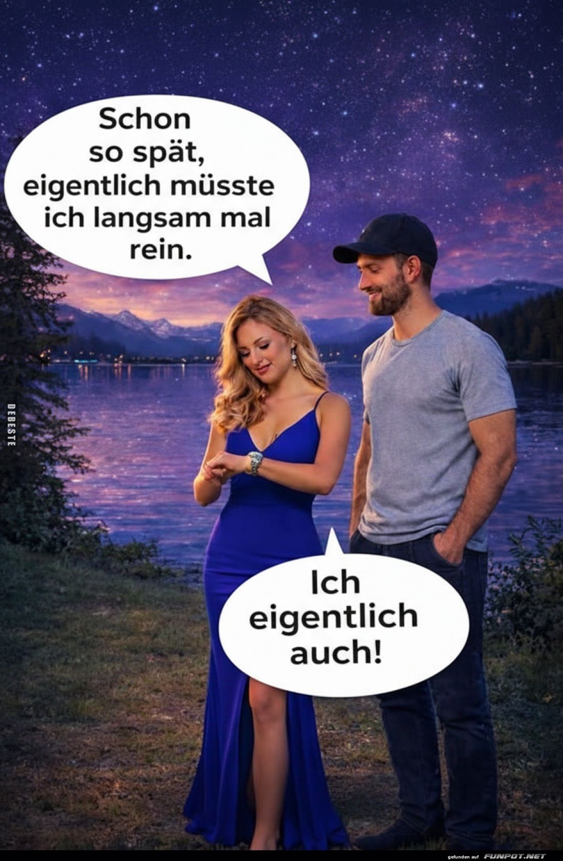 N�chtliche Ausreden unter dem Sternenhimmel