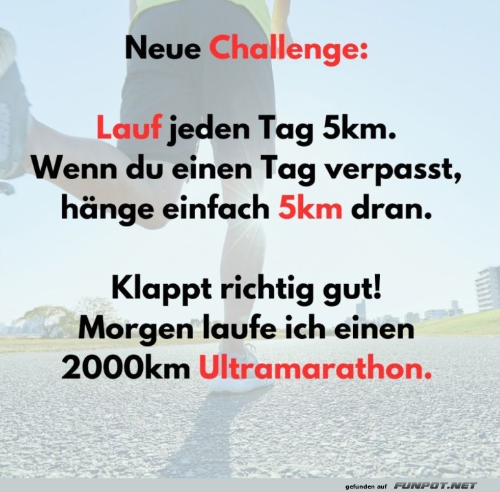 Wenn Marathonträume außer Kontrolle geraten