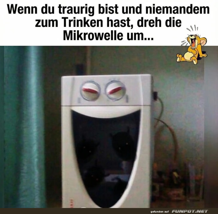 Der tröstende Mikrowellenkumpel