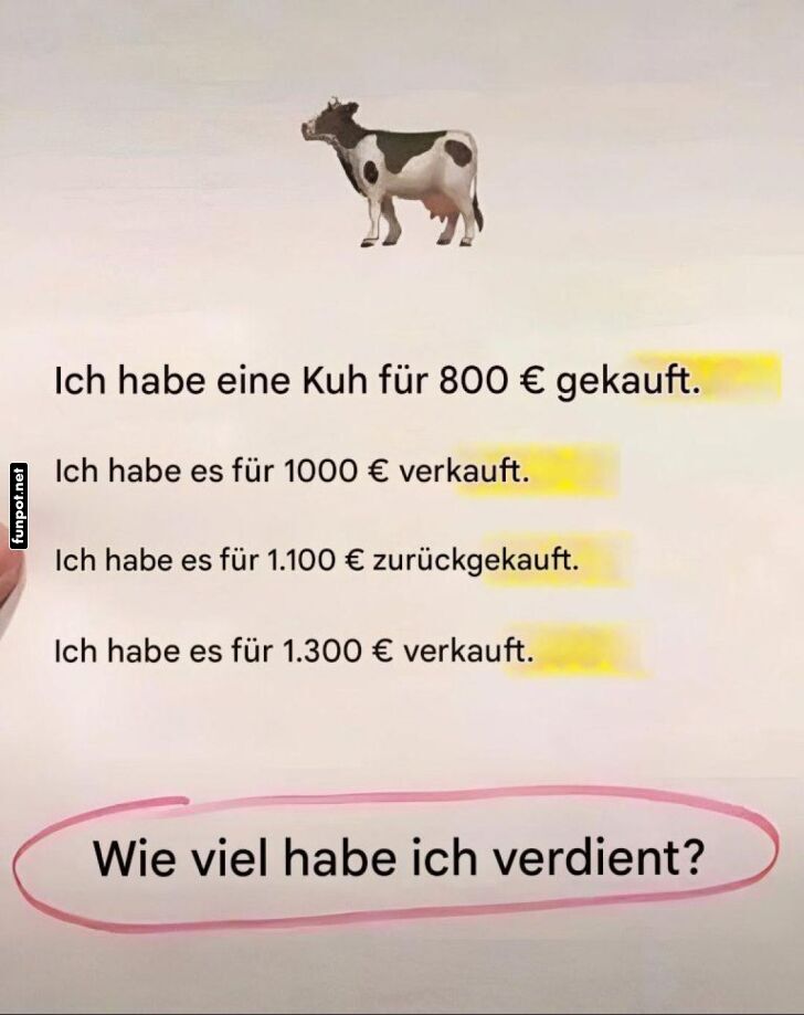 Unternehmer mit Milchgeschmack