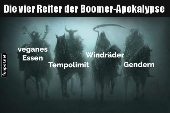 Die Reiter der Boomer-Apokalypse