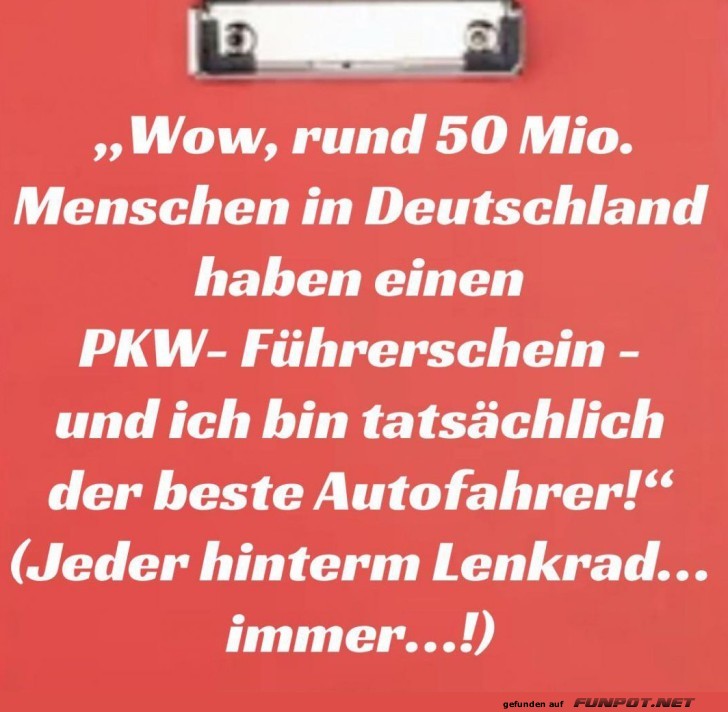 Held der Stra�e: Weltbester Fahrer entdeckt!