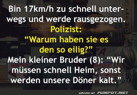 D�ner-Rettungsaktion im Eiltempo!