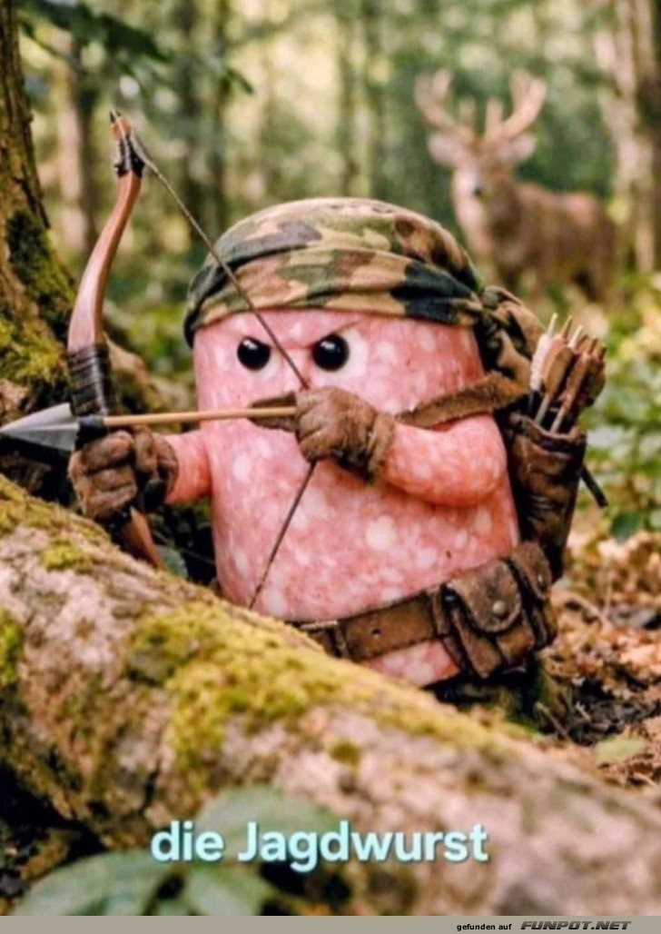 Wenn Jagdwurst auf Pirsch geht