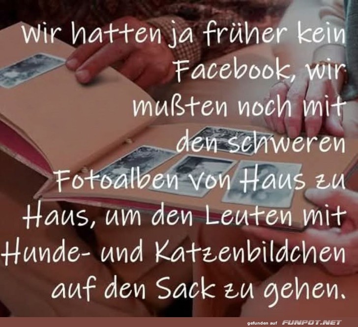 Nostalgie im Fotoalbum-Dschungel