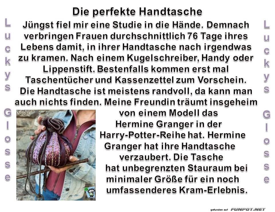 Die perfekte Handtasche