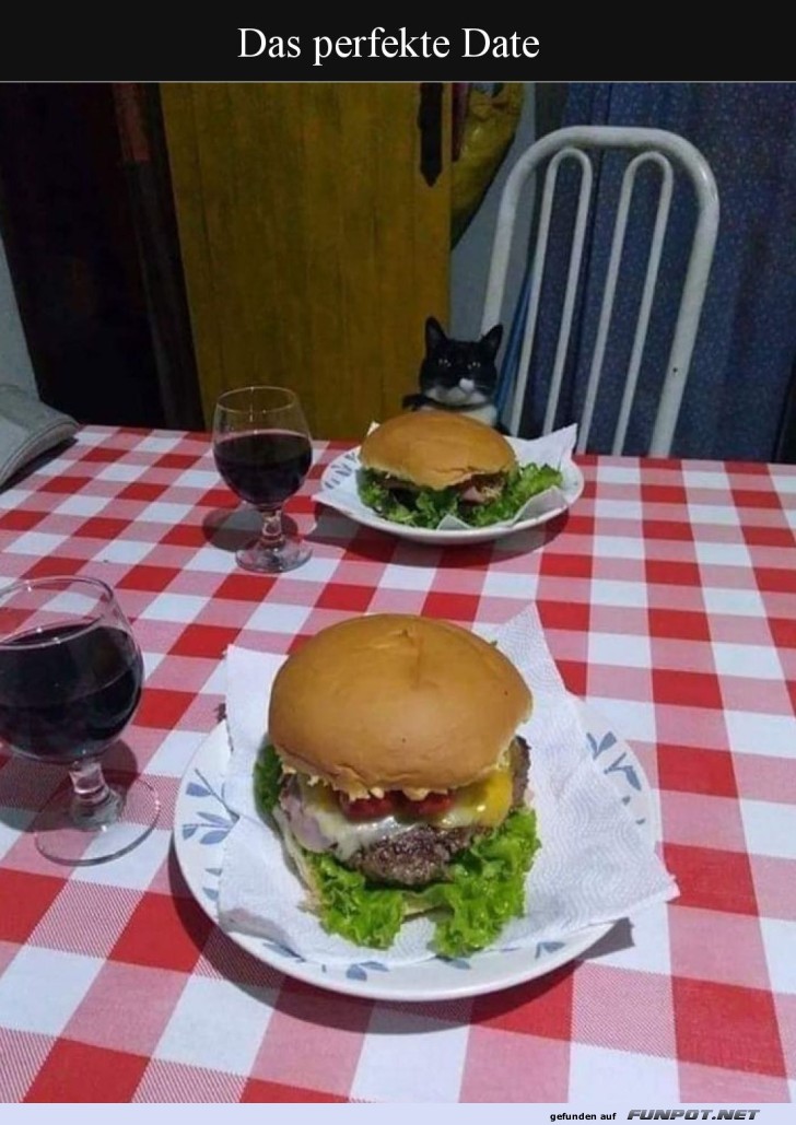 Burger-Date mit �berraschungsgast!