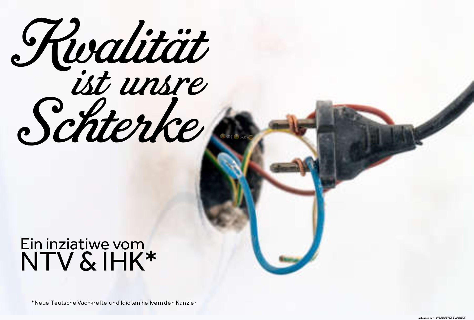 Sicherer Stromwitz mit Stil