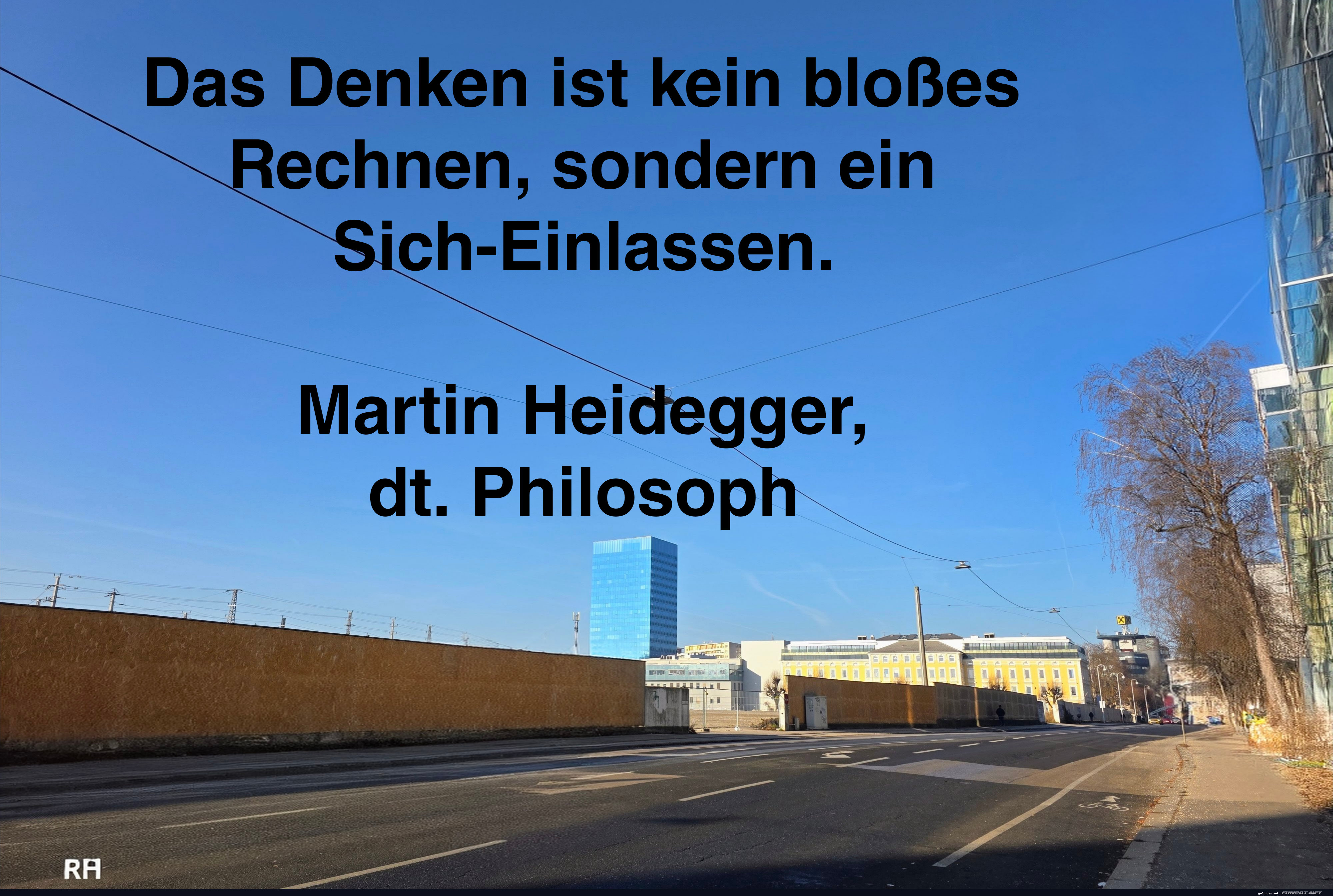 das denken ist kein blo�es