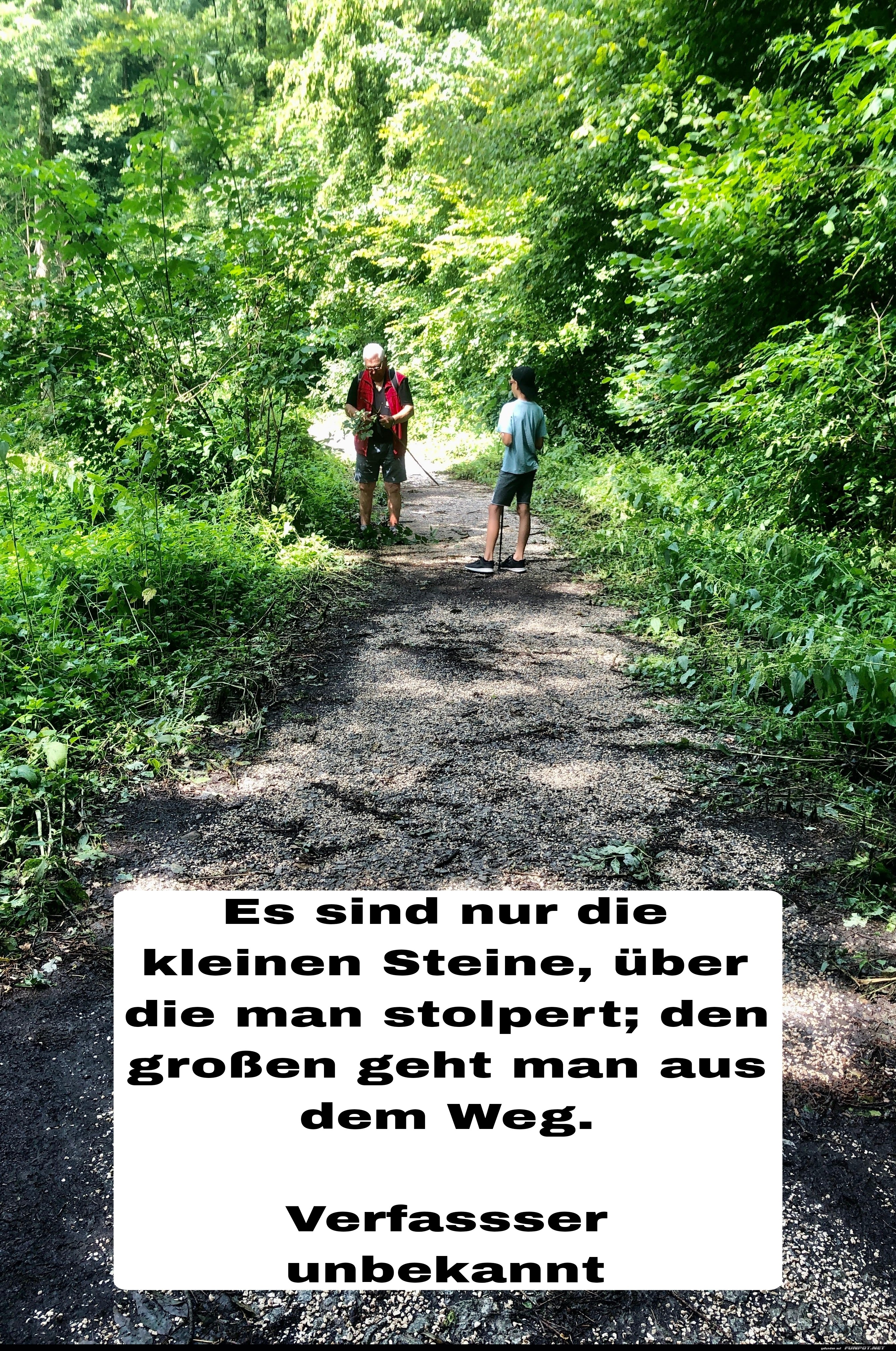 es sind nur die kleinen steine