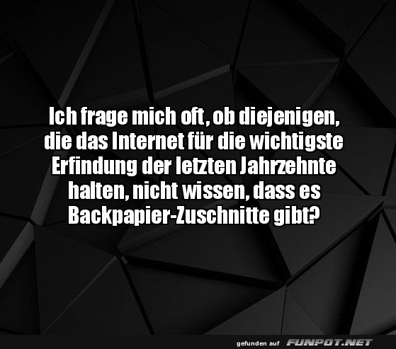 Backpapier: Die wahre Geheimwaffe!