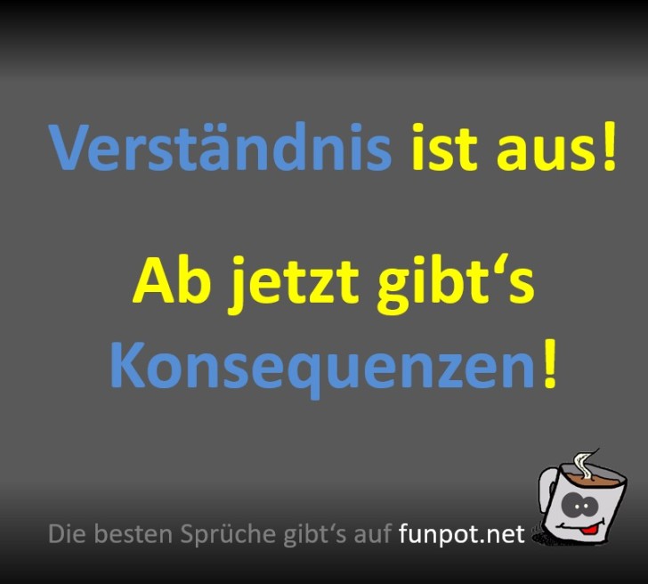 Verst�ndnis ist aus